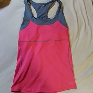 Work out shirt with built in bra (champion)